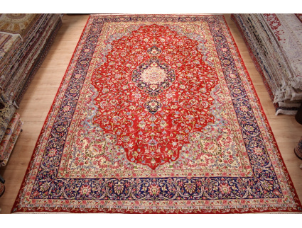 Perser Teppich "Kerman" Wollteppich 511x345 cm Rot