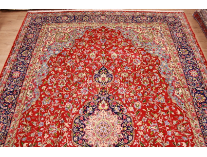 Perser Teppich "Kerman" Wollteppich 511x345 cm Rot