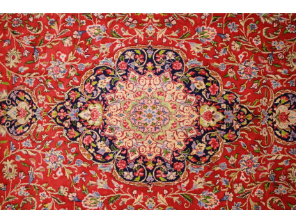 Perser Teppich "Kerman" Wollteppich 511x345 cm Rot