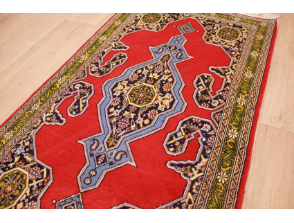 Persian carpet Ghom virgin wool 132x75 cm