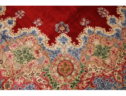 Perser Teppich Kerman Wollteppich 498x310 cm Rot