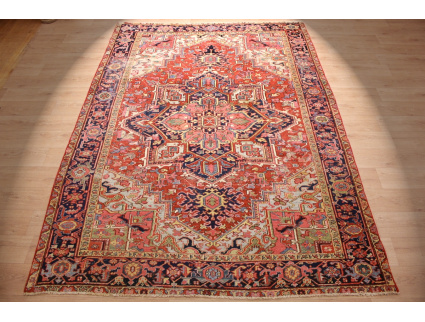 Antic Persian carpet "Heriz" 320x230 cm VINTAGE