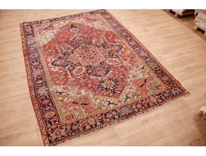 Antic Persian carpet "Heriz" 320x230 cm VINTAGE