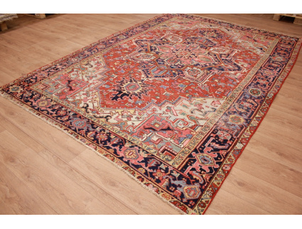 Antic Persian carpet "Heriz" 320x230 cm VINTAGE