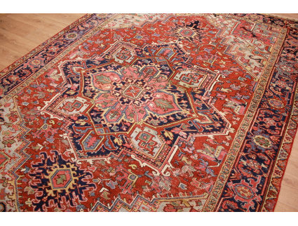 Antic Persian carpet "Heriz" 320x230 cm VINTAGE