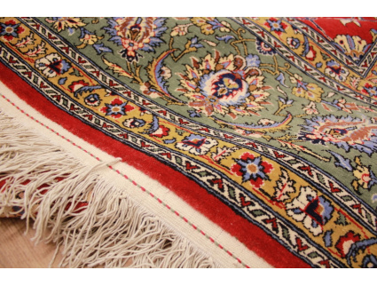 Persian carpet "Ghom"  virgin wool 325x246 cm Red