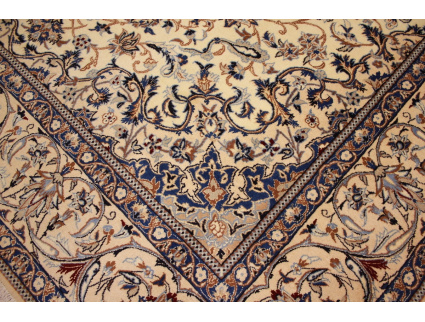 Persian carpet "Nain" 6la with Silk 336x220 cm