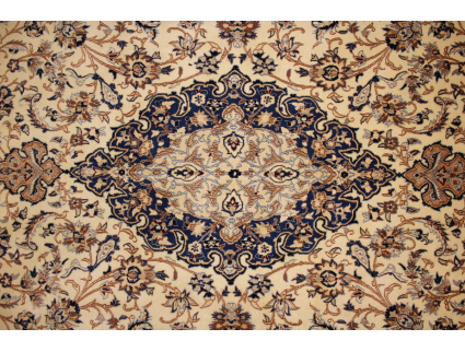 Persian carpet "Nain" 6la with Silk 336x220 cm