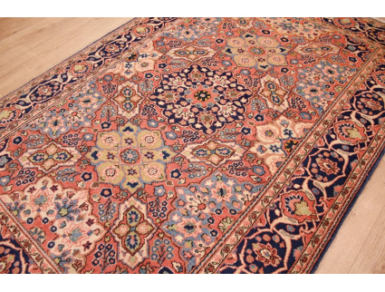 Antic Persian carpet Kashan Wool 197x130 cm Red