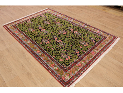 Old Persian carpet Seneh natural colors 248x168 cm