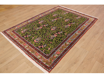 Old Persian carpet Seneh natural colors 248x168 cm