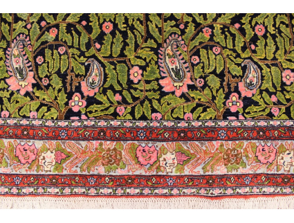 Old Persian carpet Seneh natural colors 248x168 cm