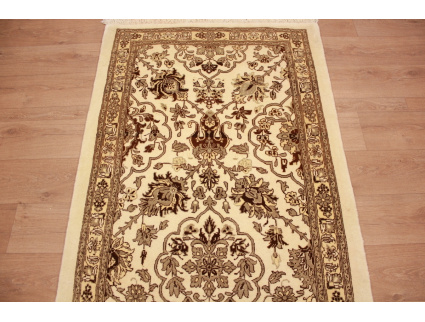 Perser Teppich "Waramin" Läufer 370x110 cm Beige