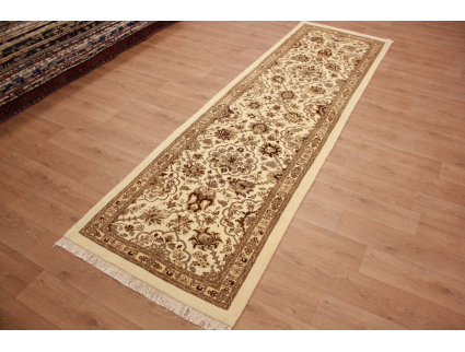 Perser Teppich "Waramin" Läufer 370x110 cm Beige