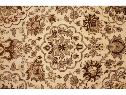 Perser Teppich "Waramin" Läufer 370x110 cm Beige