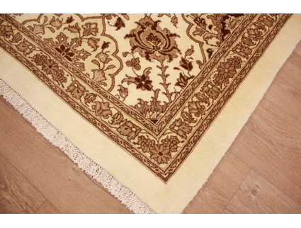 Perser Teppich "Waramin" Läufer 355x110 cm Beige