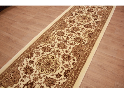 Perser Teppich "Waramin" Läufer 355x110 cm Beige