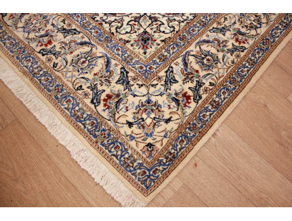 Persian carpet "Nain" 6la with Silk 242x175 cm