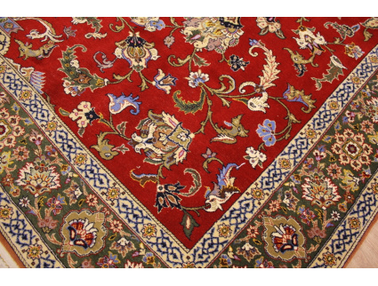 Persian carpet "Ghom"  virgin wool 318x218 cm Red