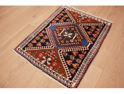 Persian carpet "Yalameh" pure wool 75x58 cm