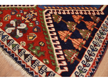 Persian carpet "Yalameh" pure wool 75x58 cm