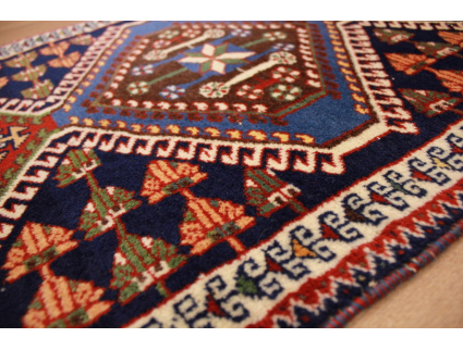 Persian carpet "Yalameh" pure wool 75x58 cm