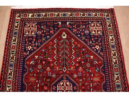 Persian carpet "Ghashghai" wool  147x105 cm Red