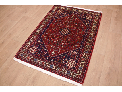 Persian carpet "Ghashghai" wool  147x105 cm Red