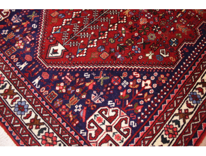 Persian carpet "Ghashghai" wool  147x105 cm Red