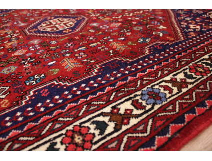 Persian carpet "Ghashghai" wool  147x105 cm Red