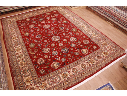 XXL Perserteppich Tabriz 460x345 cm Rot