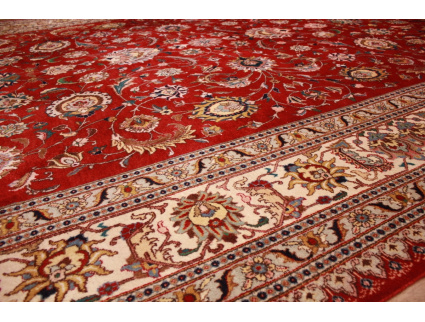 XXL Perserteppich Tabriz 460x345 cm Rot