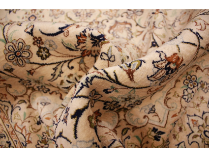 Persian carpet Ghom pure Silk 195x130 cm