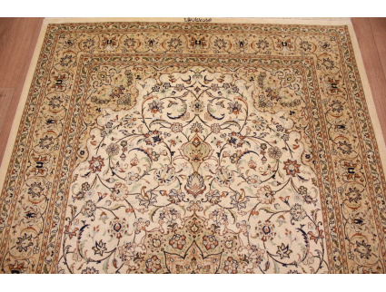 Persian carpet Ghom pure Silk 195x130 cm