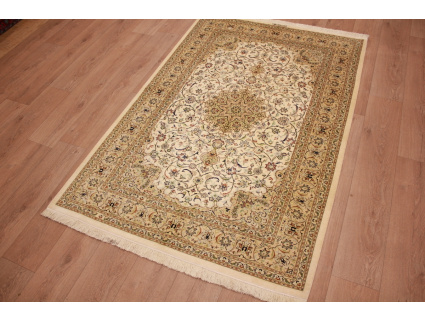 Persian carpet Ghom pure Silk 195x130 cm