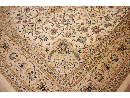 Persian carpet Ghom pure Silk 195x130 cm