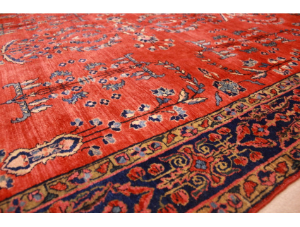 Antik Persian carpet "Sarough" Wool 192x130 cm Red