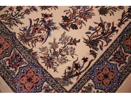 Persian carpet "Isfahan" with silk 164x110 cm