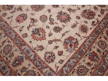 Persian carpet "Mashad" virgin wool & silk 400x300 cm