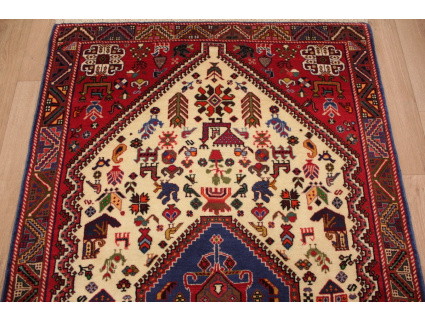 Persian carpet "Ghashghai" virgin wool 158x101 cm