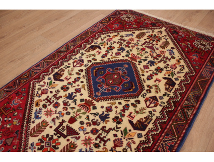 Persian carpet "Ghashghai" virgin wool 158x101 cm