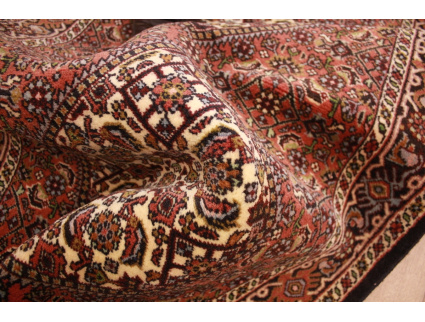 Runner Persian carpet "Bidjar" 495x72 cm Red