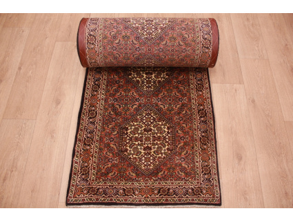 Runner Persian carpet "Bidjar" 495x72 cm Red