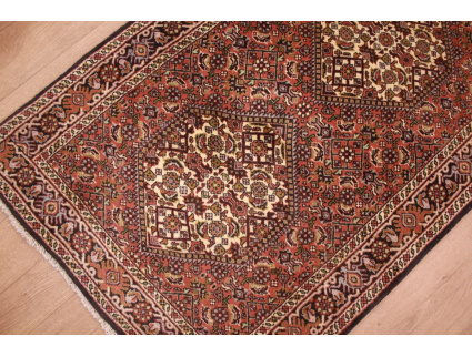 Läufer Perser Teppich Bidjar 495x72 cm Rot Lang und schmal