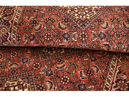 Runner Persian carpet "Bidjar" 495x72 cm Red