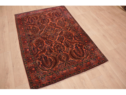 Antik Persian carpet "Sarough" Wool 200x130 cm Red