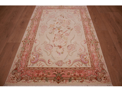 Persian carpet Tabriz 70 Raj with Silk 157x100 cm