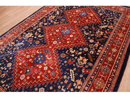 Persian carpet "Ghashghai" pure Wool 248x168 cm