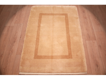 Nomadic persian carpet Loribaft Beige 149x106 cm