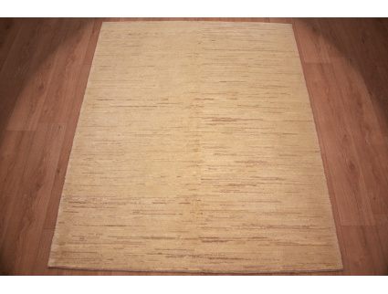 Nomadenteppich Perserteppich Gabbeh 184x150 cm Beige